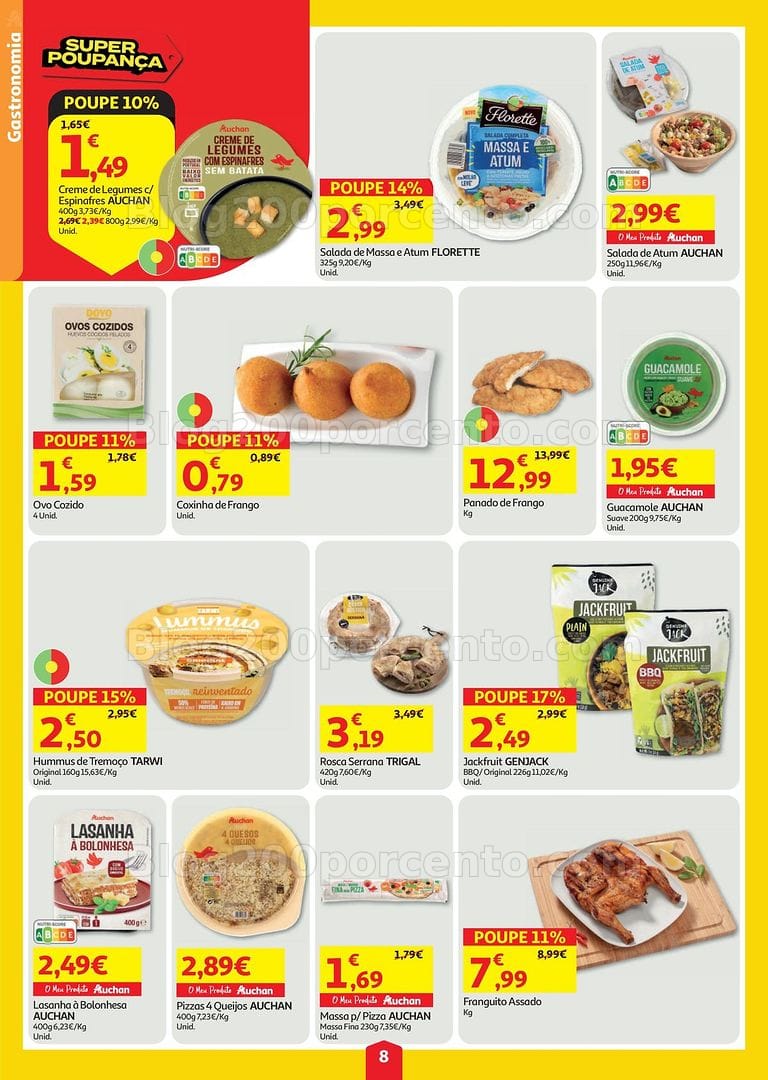 Antevisão Folheto AUCHAN Super Poupança Promoções de 30 julho a 5 agosto